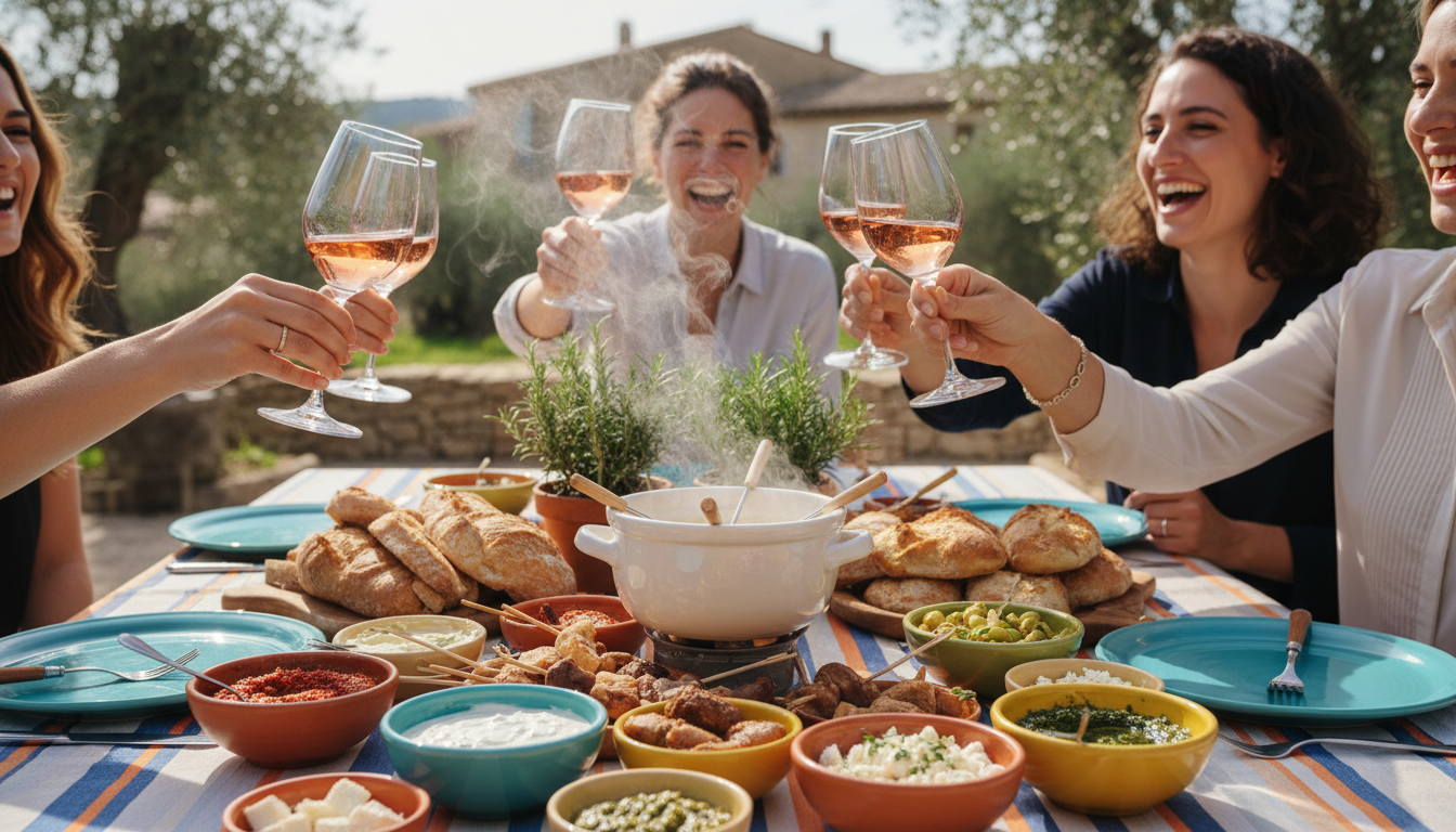 découvrez la fondue provençale, une spécialité gourmande du sud de la france, alliant saveurs méditerranéennes et convivialité pour un véritable voyage culinaire.