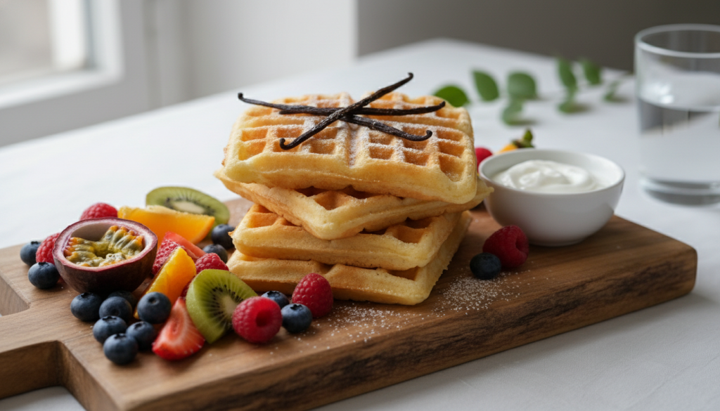 découvrez une recette simple et rapide de gaufres légères sans sucre ni beurre, pour un plaisir gourmand et sain à partager en toute occasion.
