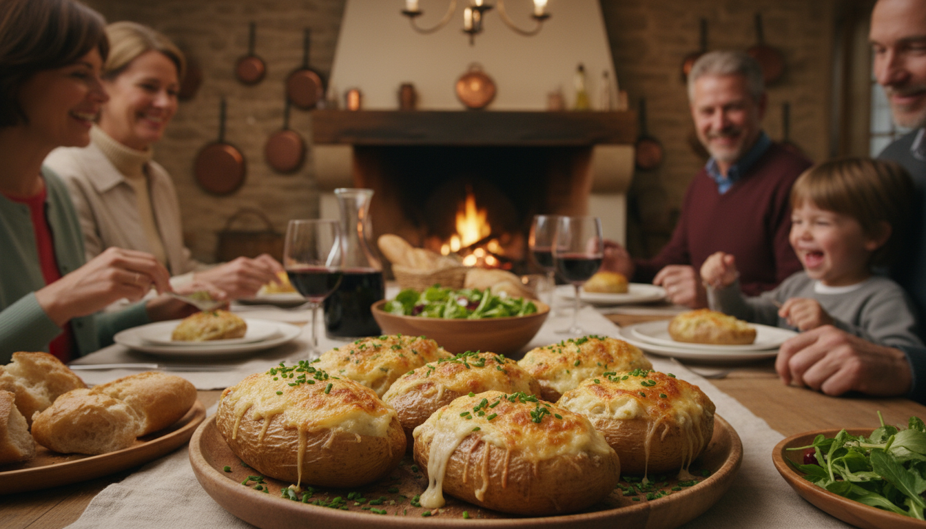 découvrez ma recette économique et savoureuse de gratin de pommes de terre garnies, un plat qui plaît à coup sûr et fait l’unanimité à table !