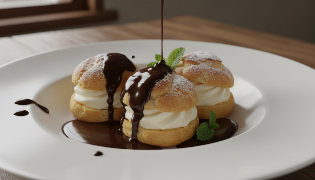 découvrez notre recette de profiteroles allégées réalisées au thermomix : un dessert savoureux et sain pour vous faire plaisir sans culpabilité.