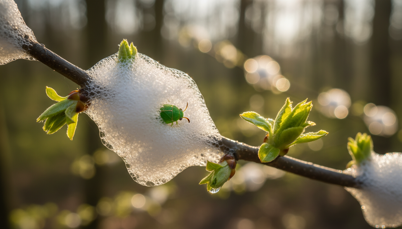 découvrez l'identité de la mystérieuse créature baveuse qui envahit nos jardins au printemps et salit vos arbres. apprenez à la reconnaître et à la gérer efficacement.