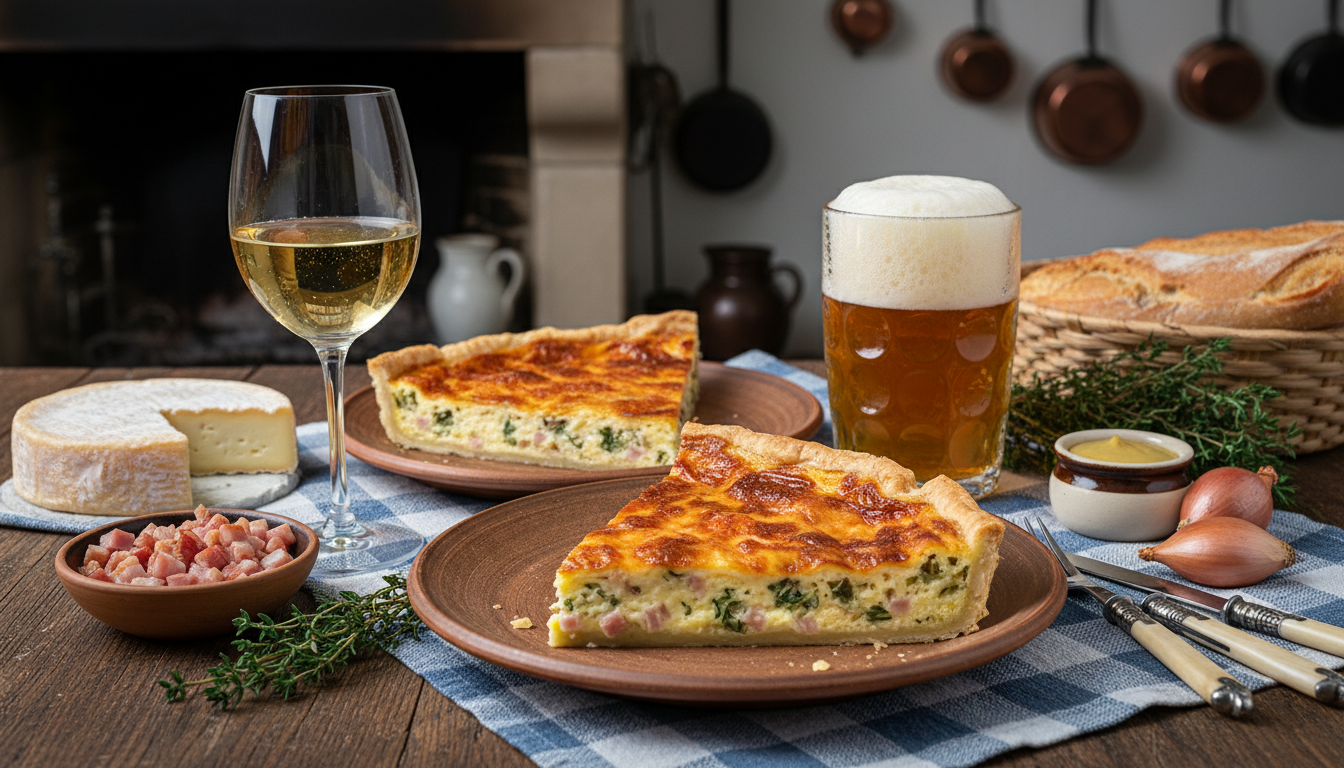 découvrez le secret d'une quiche au maroilles savoureuse et authentique, pour un festin gourmand qui ravira vos papilles avec son parfum unique.