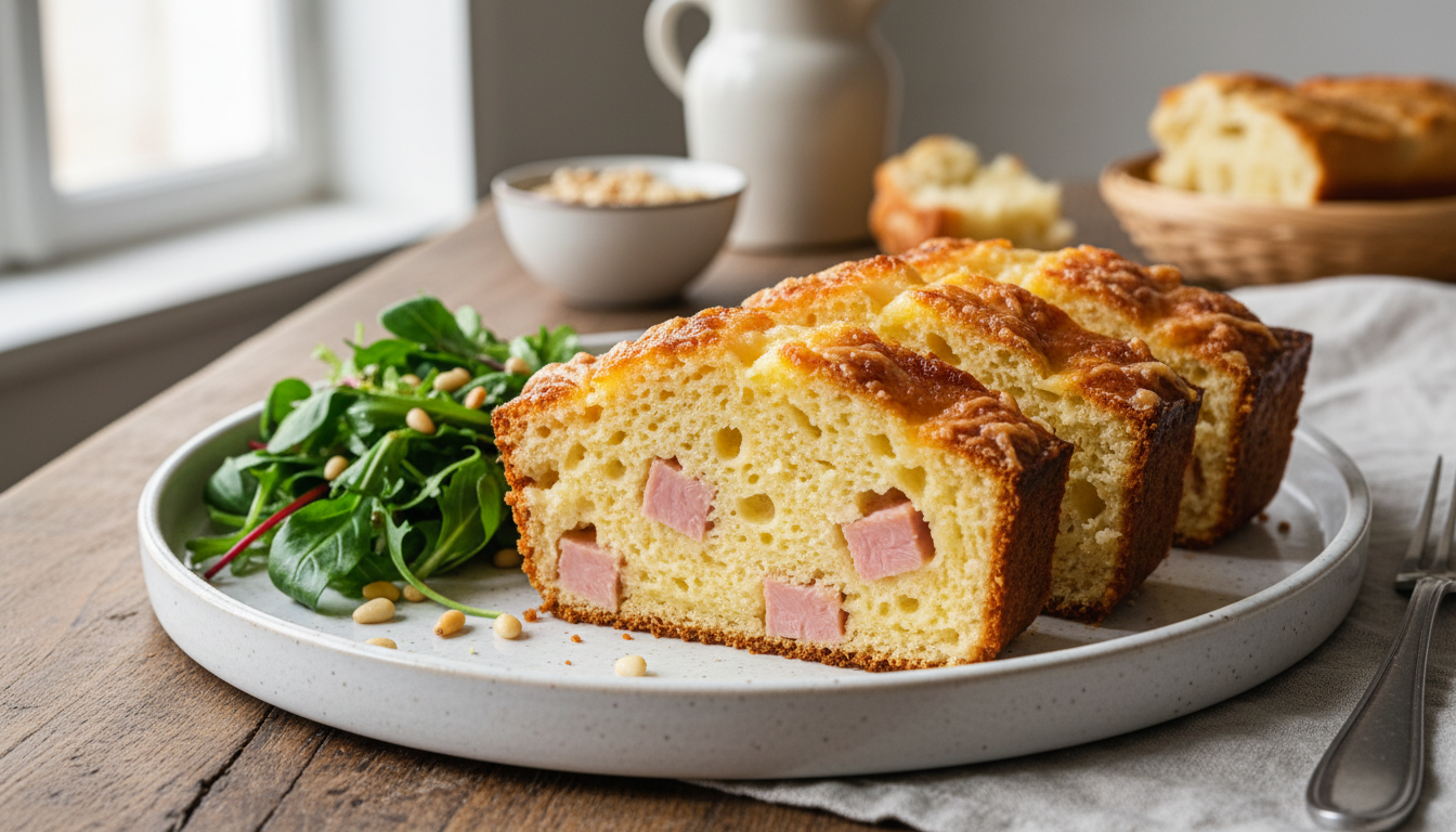 découvrez une recette facile et rapide de cake jambon-fromage, spécialement conçue pour être préparée avec votre thermomix. parfaite pour un apéritif ou un repas convivial !