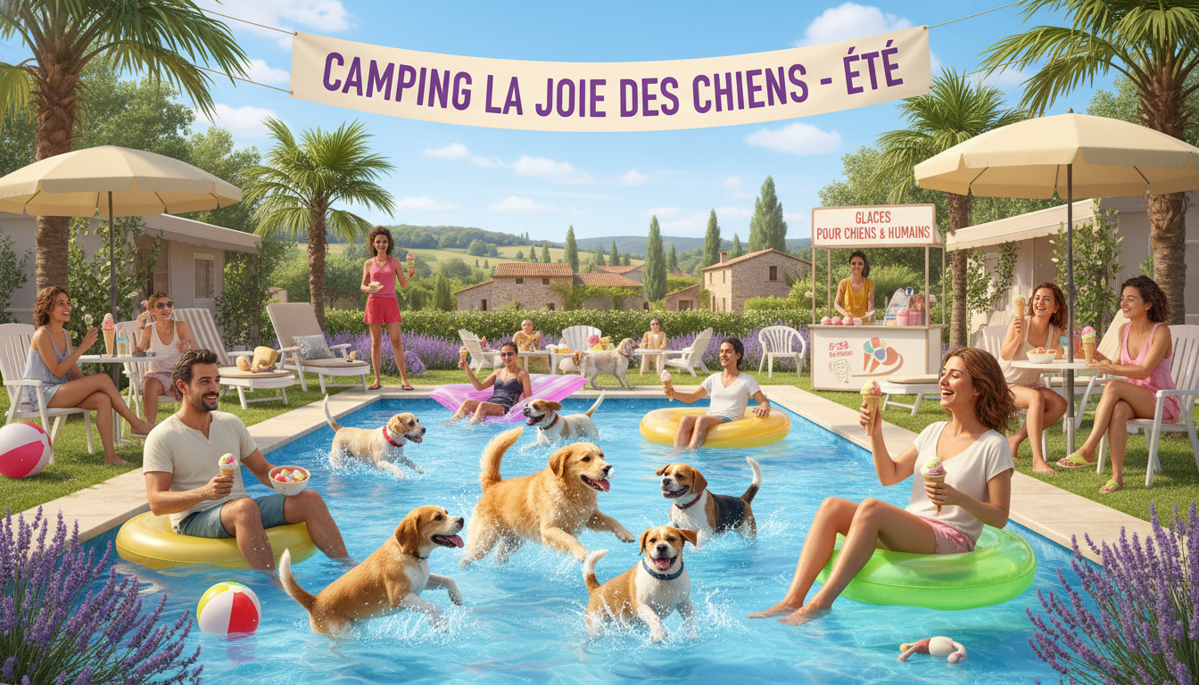 découvrez comment un camping de l'aude fait preuve de solidarité animale en ouvrant sa piscine aux chiens pour un été rafraîchissant et convivial.