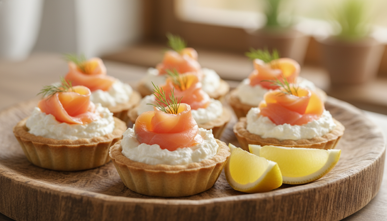 découvrez nos tartelettes légères au fromage blanc 0% et saumon fumé, une recette fraîche et saine pour un plaisir gourmand sans culpabilité.