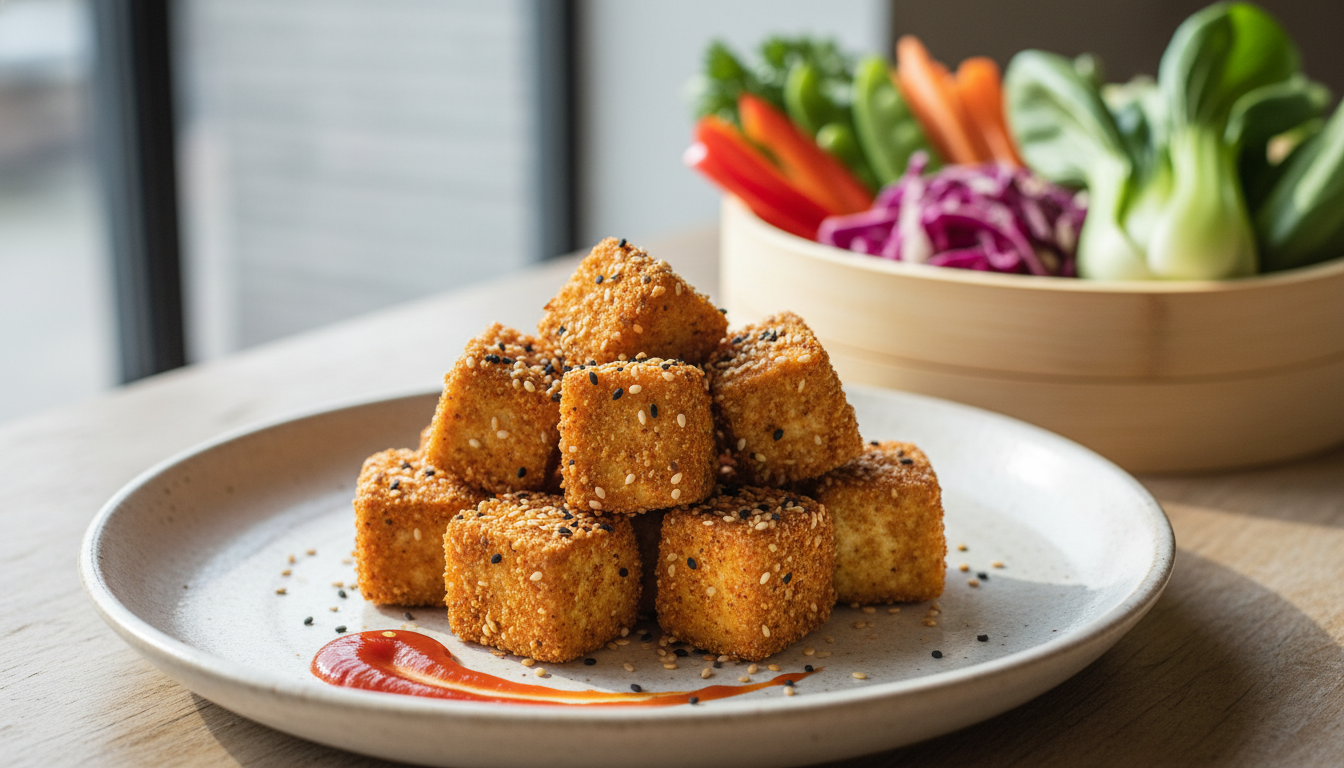 découvrez notre recette de tofu épicé et légèrement piquant, un plat savoureux et facile à préparer pour régaler vos papilles.