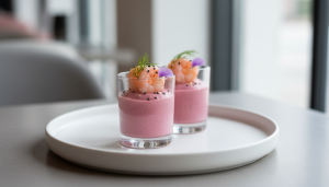 découvrez notre recette de verrines légères aux crevettes et mousse de betterave, une alliance fraîche et savoureuse parfaite pour vos apéritifs et repas estivaux.