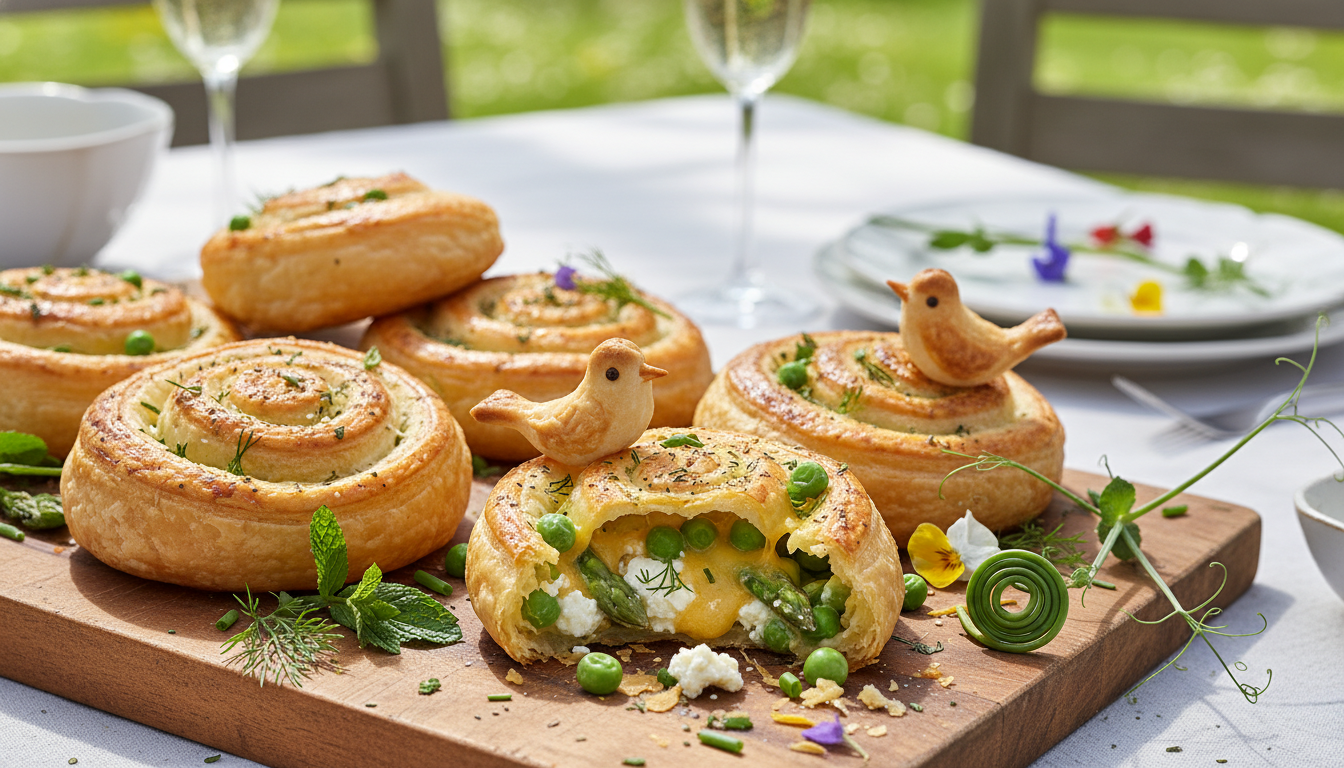 découvrez des recettes faciles de feuilletés salés, idéales pour savourer la fraîcheur et les saveurs du printemps en toute simplicité.