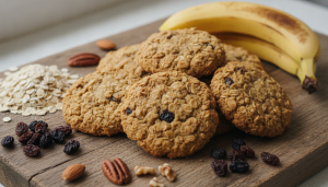 découvrez une recette rapide et saine de cookies aux flocons d’avoine, sans beurre ni sucre, avec seulement 3 ingrédients faciles à trouver. parfaits pour une collation équilibrée et gourmande !
