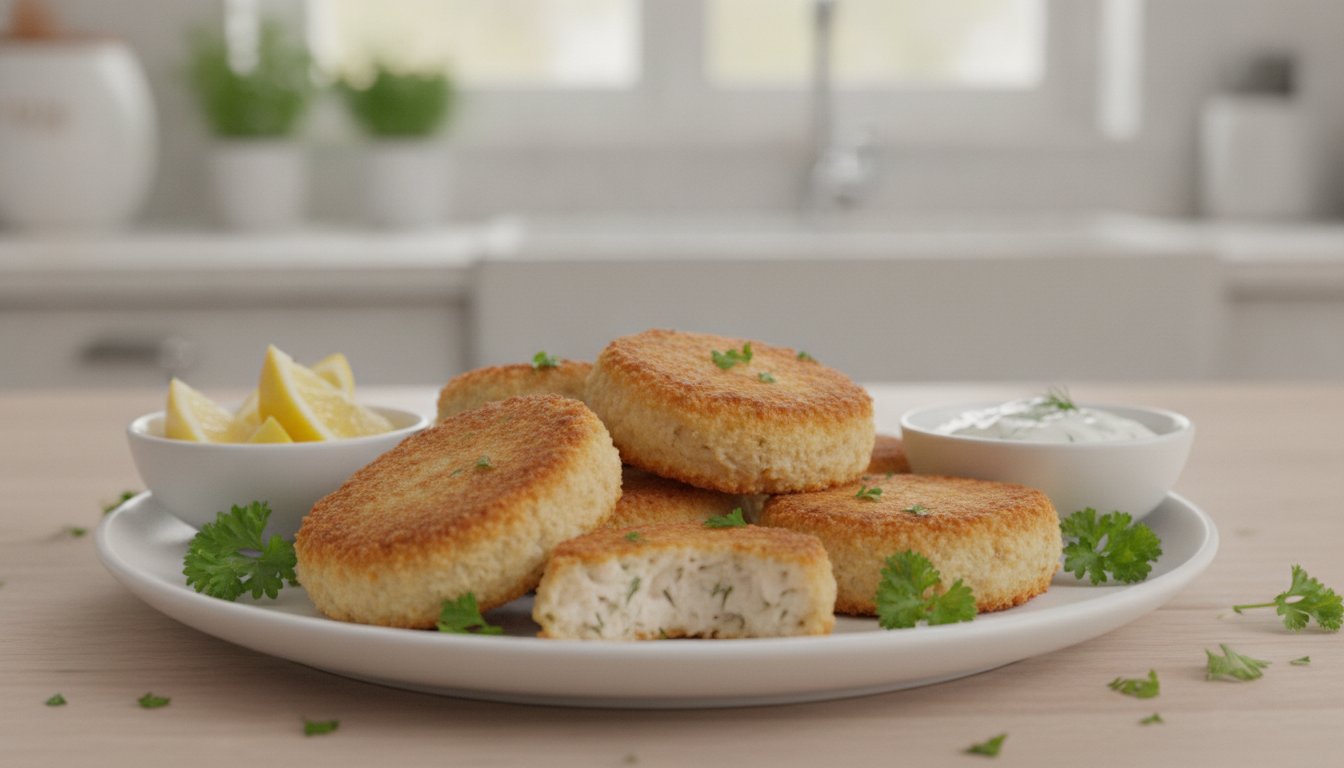 découvrez notre recette minceur de croquettes de poisson allégées au persil, savoureuses et légères, idéales pour un repas gourmand et équilibré.