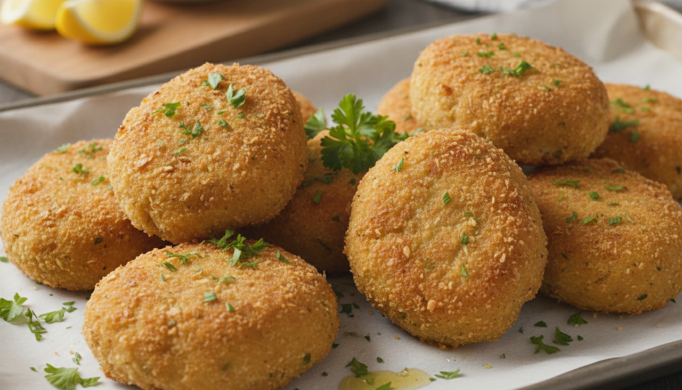découvrez notre recette minceur de croquettes de poisson allégées au persil, savoureuses et légères pour un repas équilibré et plein de goût.