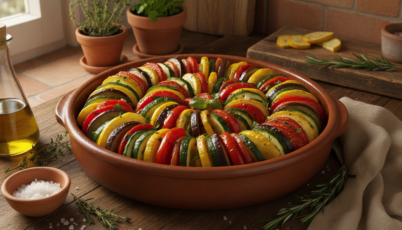 apprenez à préparer la ratatouille provençale maison avec cette recette authentique, riche en saveurs méditerranéennes et ingrédients frais.