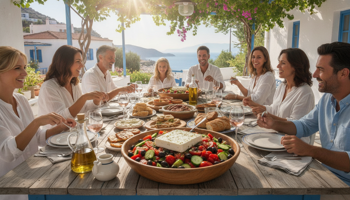 découvrez notre recette facile de salade grecque au fromage de brebis, un délice méditerranéen frais et savoureux parfait pour vos repas légers et gourmands.