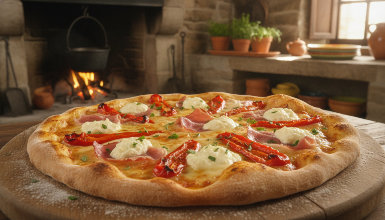 découvrez notre recette savoureuse de pizza au fromage de brebis, un délice basque qui ravira vos papilles avec des saveurs authentiques et gourmandes.