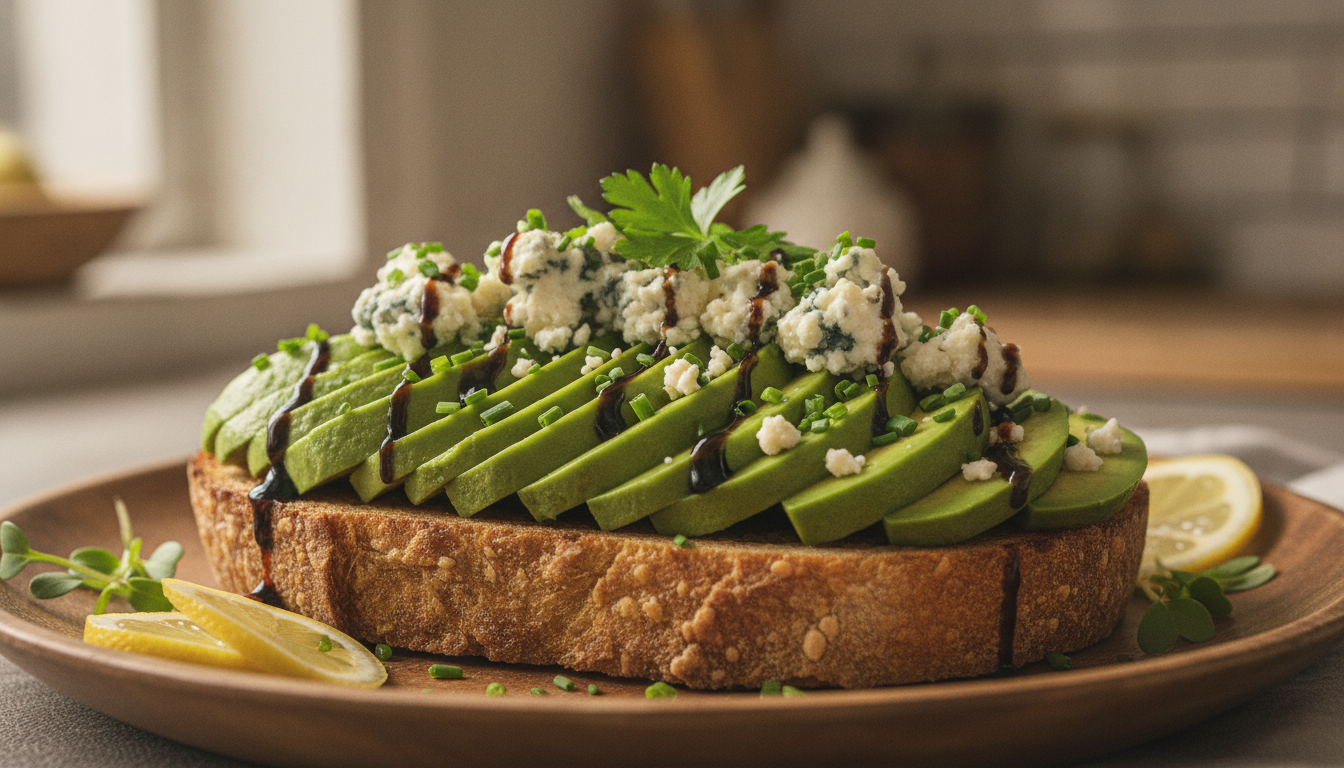 découvrez une recette savoureuse et originale alliant la douceur de l’avocat à la richesse du fromage bleu, pour un délice croquant qui éveillera vos papilles.
