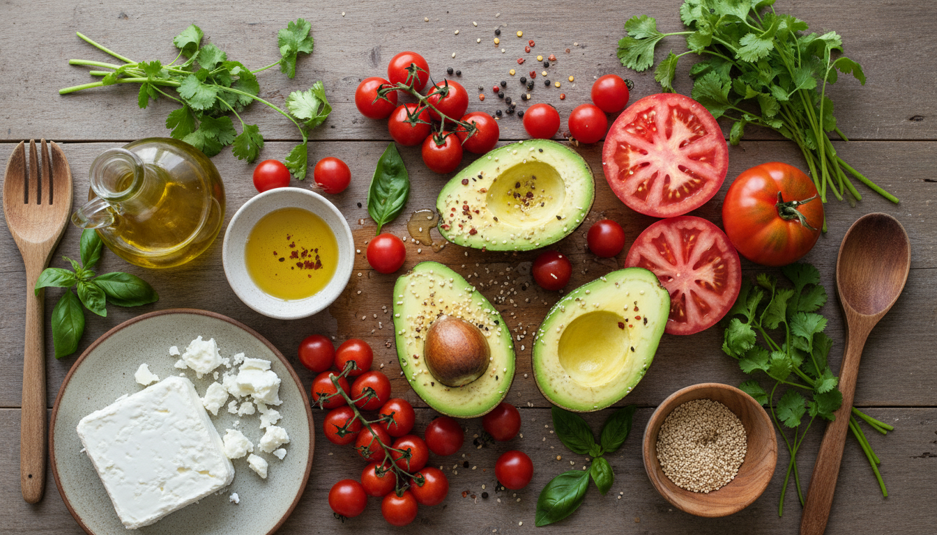 découvrez notre recette facile de délice d'avocat farci à la tomate et au fromage, une entrée savoureuse et fraîche parfaite pour toutes les occasions.