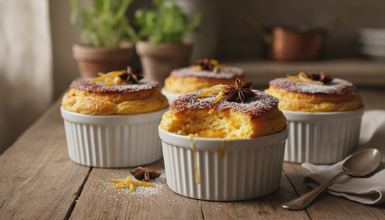 découvrez notre recette de délice d'oranges épicées, un gratin léger, sucré et facile à préparer pour un dessert savoureux et rapide.
