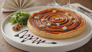 découvrez une recette gourmande alliant douceur et caractère avec notre tarte fondante aux carottes caramélisées et au fromage bleu, parfaite pour un repas savoureux et original.