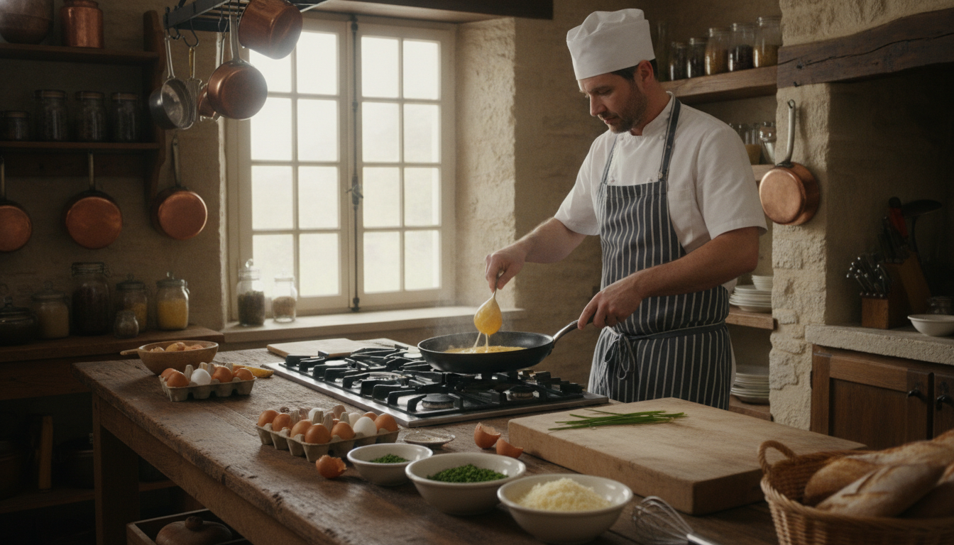 découvrez notre recette facile et gourmande d'omelette au fromage fondant et jambon cru savoureux, idéale pour un repas rapide et délicieux.