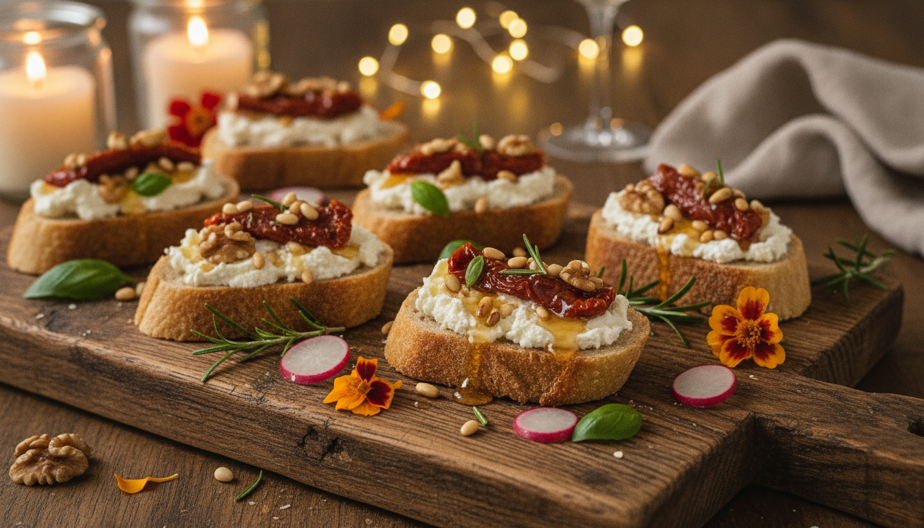 découvrez notre recette simple et savoureuse de mini-tartines au fromage frais, parfaites pour un apéritif gourmand ou une collation légère. faciles à préparer, ces petites tartines délicieuses raviront vos papilles.