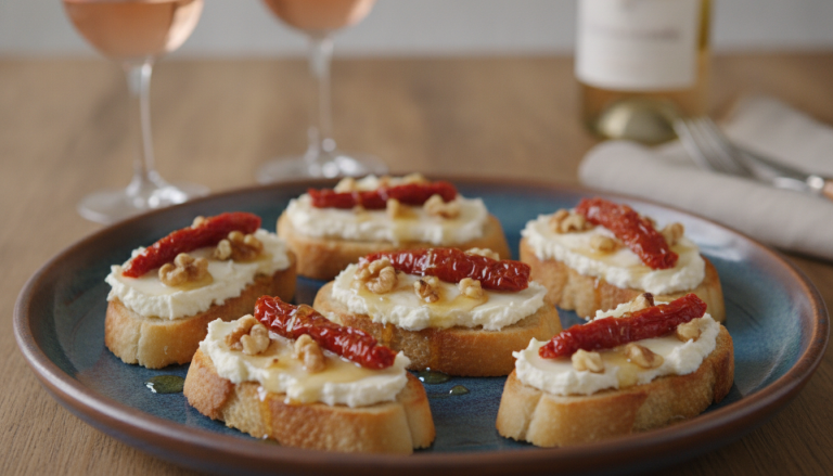 découvrez notre recette simple et savoureuse de mini-tartines au fromage frais, parfaites pour un apéritif gourmand ou une entrée légère à partager.