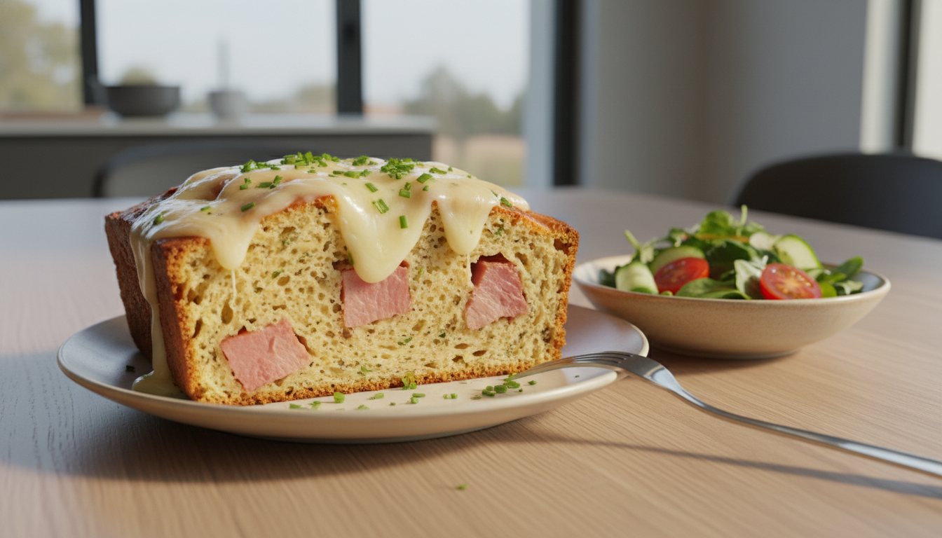 découvrez notre recette gourmande et facile de cake au jambon, herbes fraîches et fromage à raclette, idéale pour un repas savoureux et convivial.