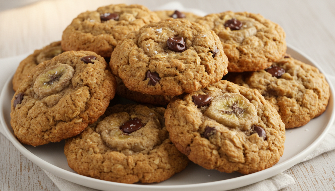 découvrez notre recette facile et saine de cookies aux flocons d’avoine, sans beurre ni sucre, avec seulement 3 ingrédients pour un goûter gourmand et équilibré.
