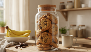 découvrez une recette simple et saine de cookies aux flocons d’avoine, sans beurre ni sucre, avec seulement 3 ingrédients pour un goûter délicieux et naturel.