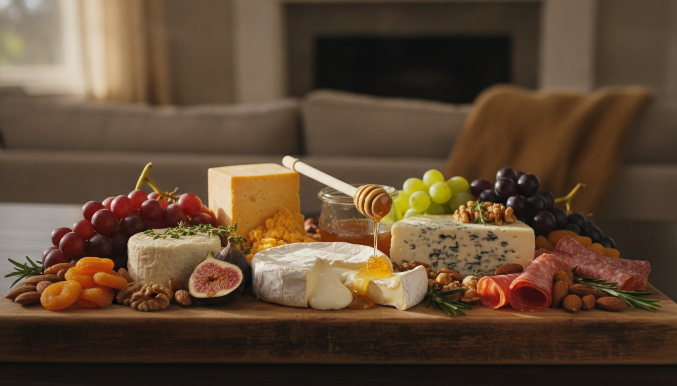 découvrez notre recette gourmande de plateau de fromages sucré-salé, alliant saveurs délicieuses pour un moment convivial et raffiné à partager.
