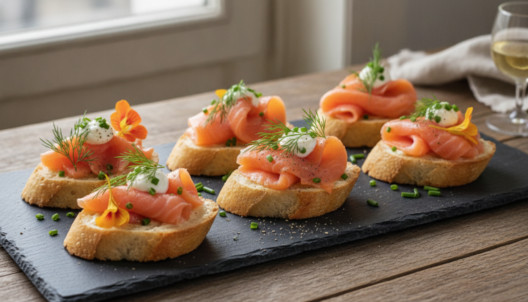 découvrez notre recette incontournable de toasts au saumon fumé, fenouil croquant et fromage fondant pour une dégustation savoureuse et raffinée.