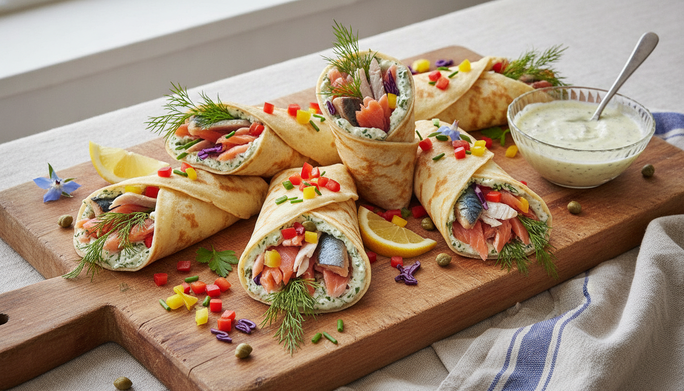 découvrez notre recette simple et rapide de wraps légers au poisson fumé, parfaits pour un repas savoureux et équilibré à maîtriser facilement.