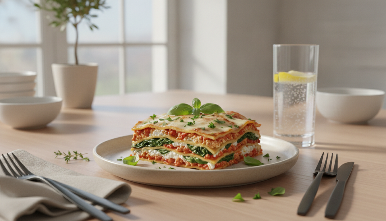 découvrez notre recette de lasagnes légères à la dinde, une option minceur savoureuse et facile à préparer pour allier plaisir et bien-être.
