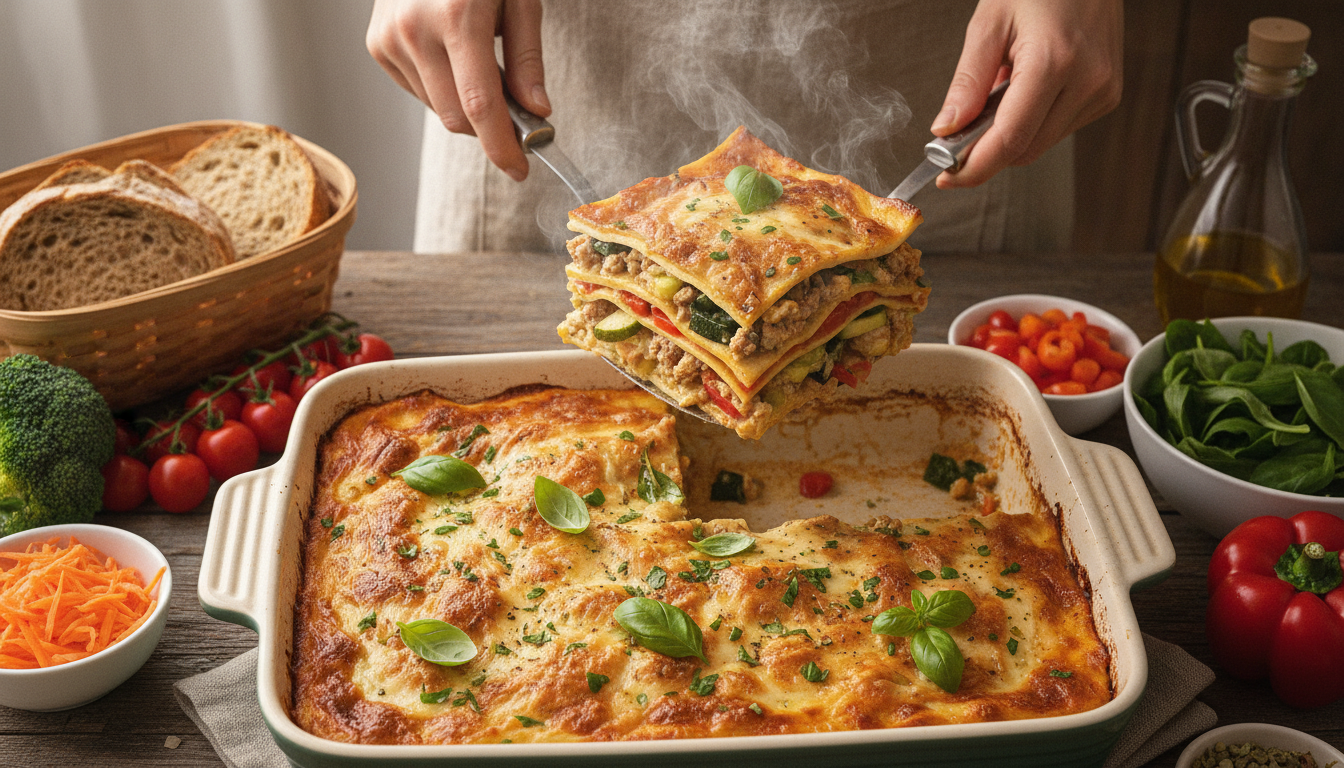 découvrez notre recette de lasagnes légères à la dinde, une option minceur savoureuse et gourmande pour un repas équilibré et délicieux.
