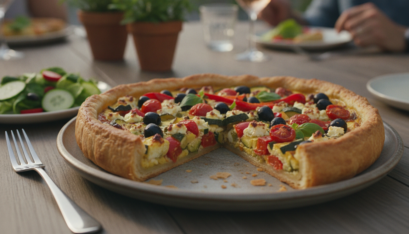 découvrez ma recette de tarte aux légumes du soleil avec une surprise secrète au fond. un délice qui a conquis mes invités, au point qu'ils ont cru l'avoir achetée en boutique !