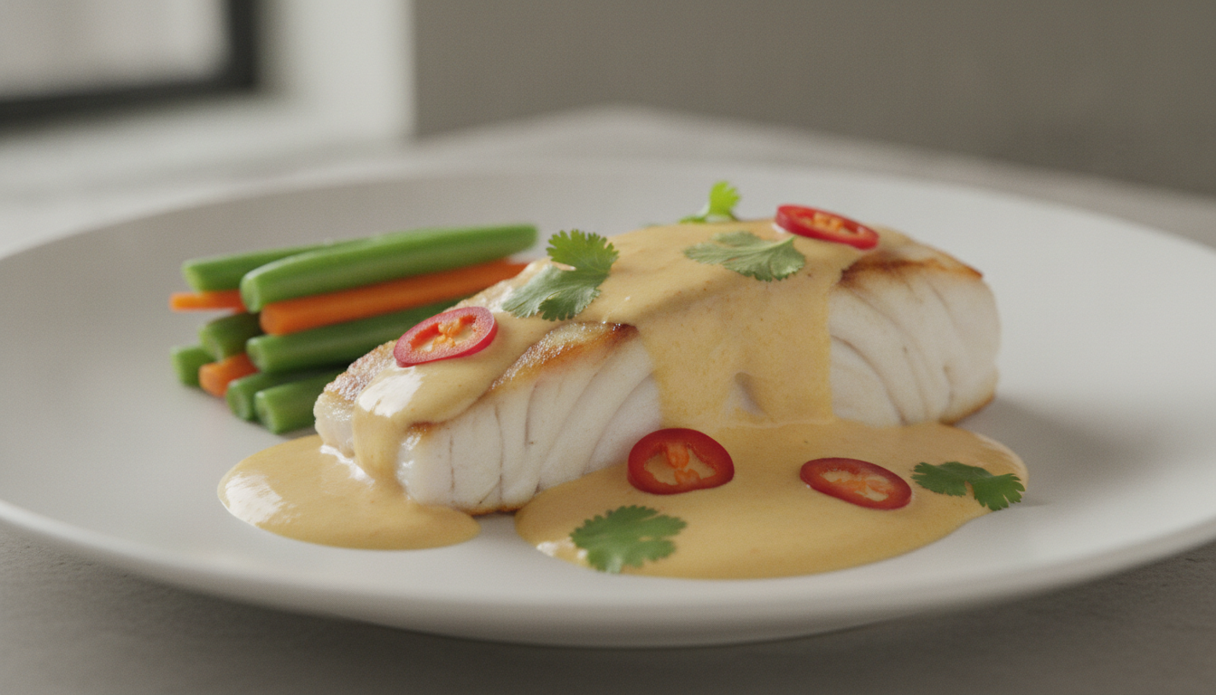 découvrez une recette simple et savoureuse de sauce au curry légère, idéale pour sublimer vos plats de poisson avec délicatesse et parfum.
