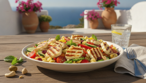découvrez la recette originale de la salade de pâtes sucrée-salée signée talagani, un délicieux mélange de saveurs à savourer en toute simplicité.