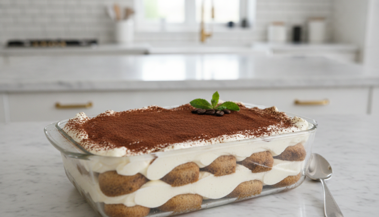 découvrez notre recette facile et savoureuse de tiramisu léger, à préparer à l'avance pour un dessert délicieux et pratique.