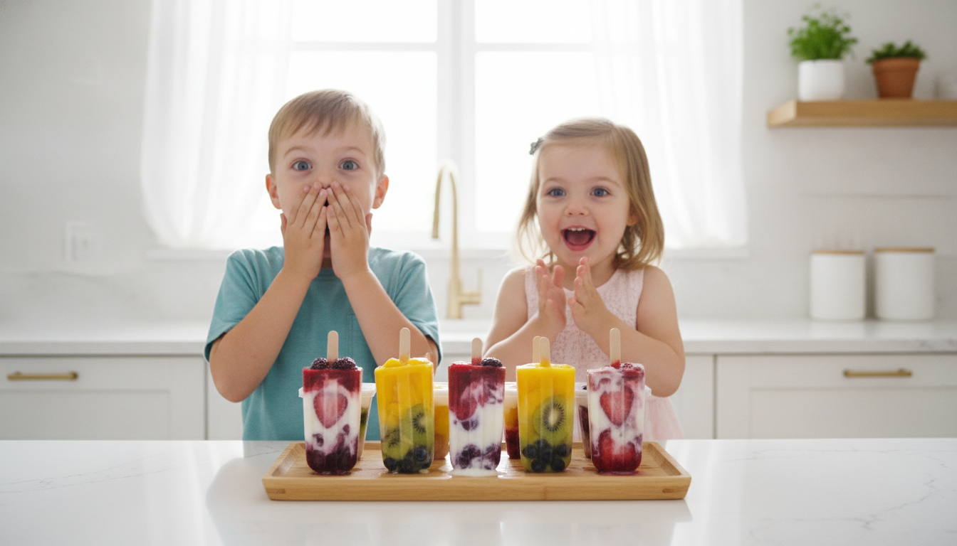 découvrez comment préparer des glaces maison délicieuses avec seulement 2 ingrédients et des moules, une recette simple qui a conquis toute la famille et bluffé les enfants au point qu'ils ont demandé la marque !