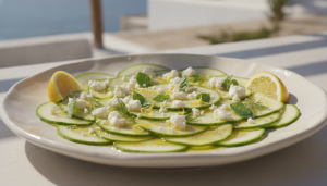 découvrez notre recette facile et rafraîchissante de carpaccio de courgettes, idéale pour un été léger et plein de saveurs. parfaite en entrée ou en accompagnement !