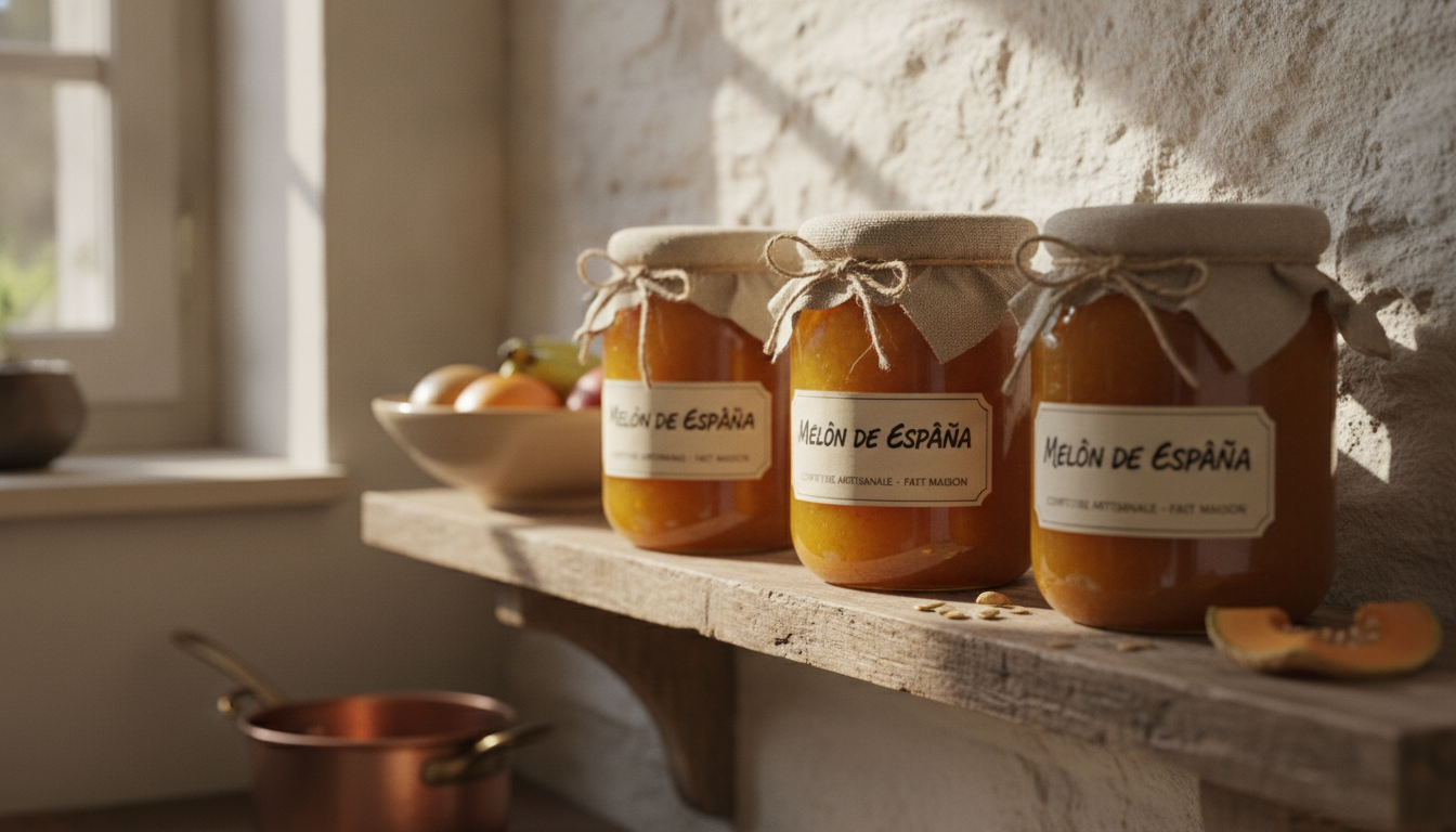 découvrez notre recette simple et délicieusement parfumée de confiture maison de melon d’espagne, parfaite pour sublimer vos petits-déjeuners et desserts.