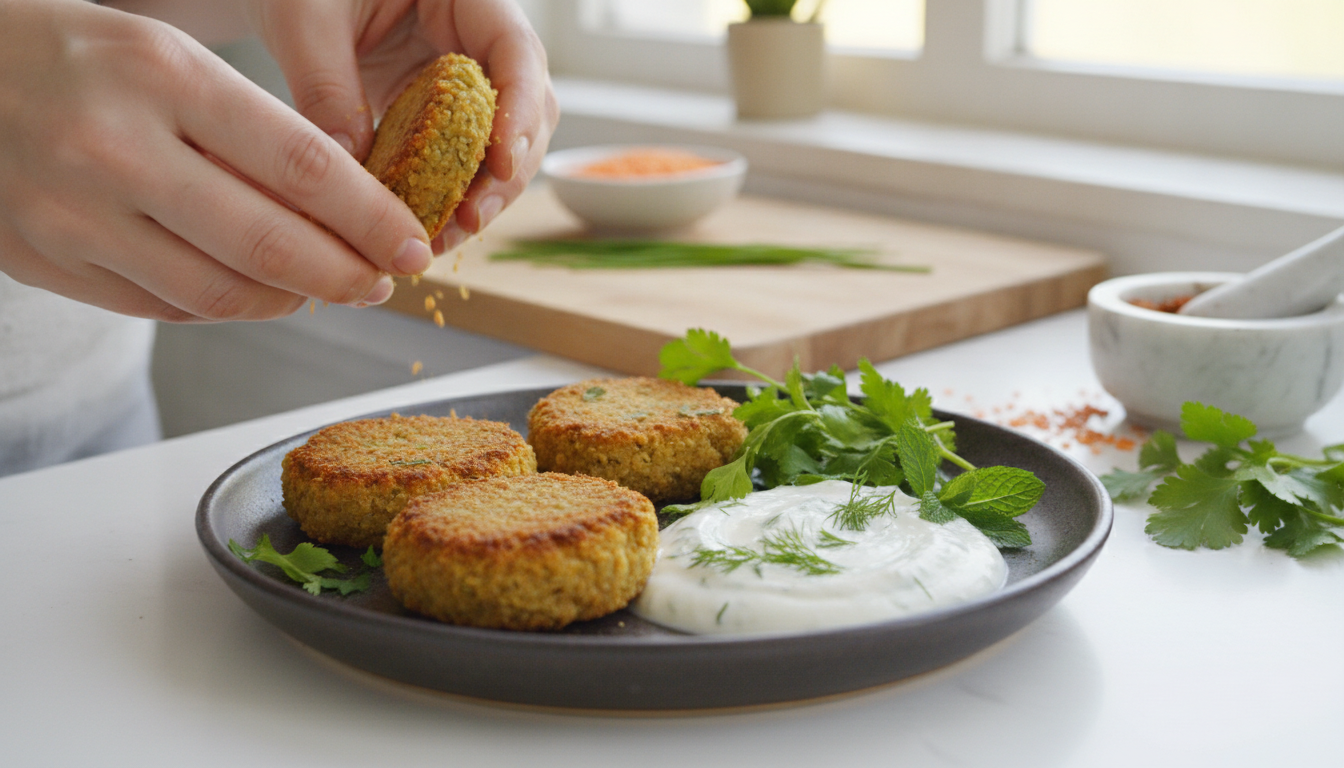 découvrez notre recette légère et gourmande de croquettes aux lentilles, parfaites pour un repas sain et savoureux.