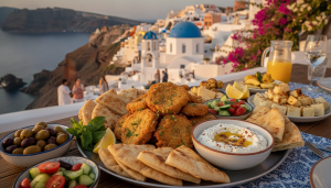 découvrez la recette authentique des tomatokeftedes de santorin, ces délicieux beignets grecs à la tomate, pour un voyage culinaire savoureux au cœur de la grèce.