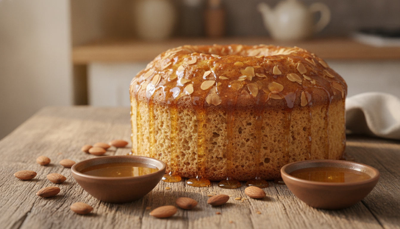 découvrez notre recette simple et gourmande de gâteau nid d’abeille maison, alliant amandes croquantes et miel doré pour un dessert délicieux et savoureux.