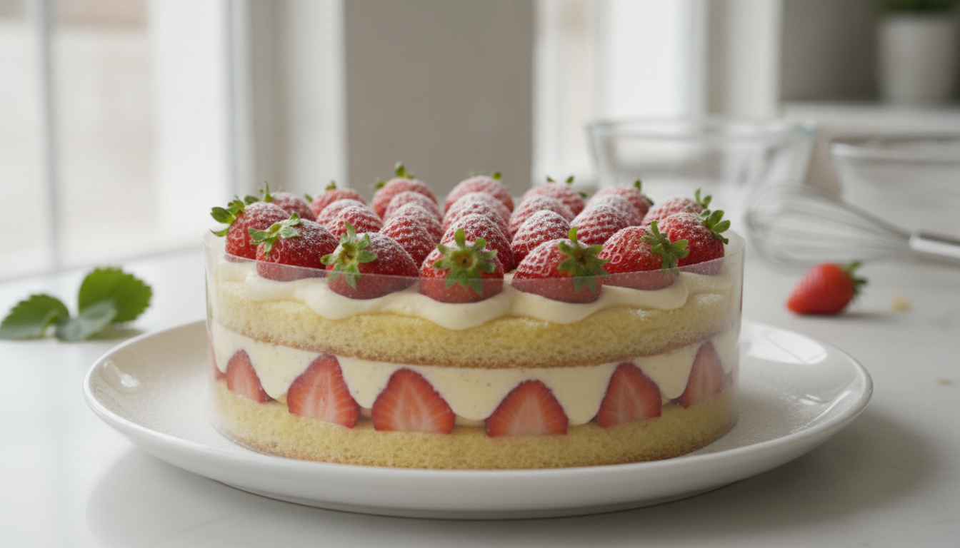 découvrez notre recette gourmande de fraisier léger à la crème diplomate, alliant douceur aérienne et fraîcheur pour un dessert délicat et savoureux.