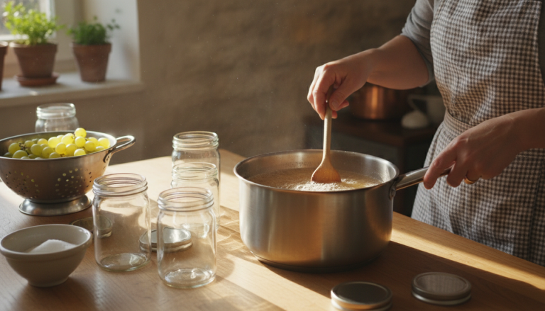 découvrez notre recette simple de gelée de raisins blancs maison, facile à réussir et idéale pour savourer toute la douceur des raisins frais.