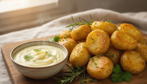 découvrez ma recette de rôti de pommes de terre au romarin et à l'ail, si savoureuse que mes invités ont cru qu'elle venait d'un restaurant. facile, parfumée et idéale pour impressionner en toute simplicité.