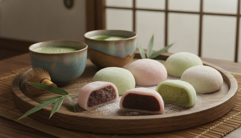 découvrez les secrets du mochi, ce délicieux dessert traditionnel japonais, et laissez-vous séduire par sa texture unique et ses saveurs authentiques.