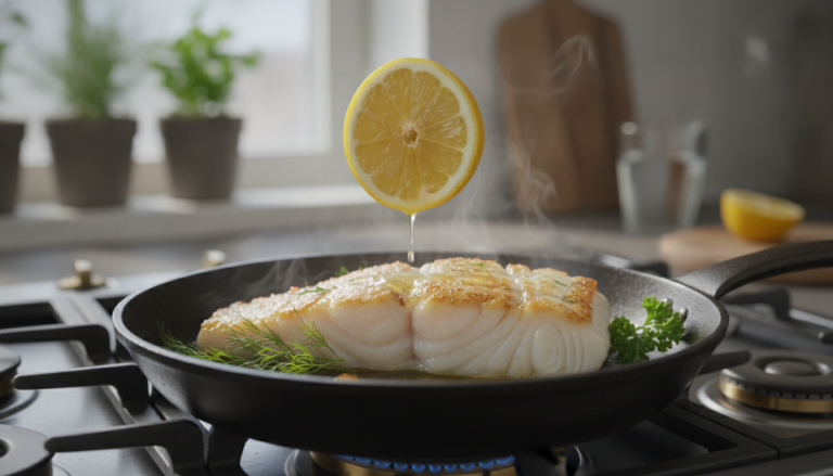 découvrez le secret infaillible pour réussir un dos de cabillaud poêlé, tendre et juteux, même par temps chaud. retrouvez une recette simple et savoureuse pour vos repas d'été.