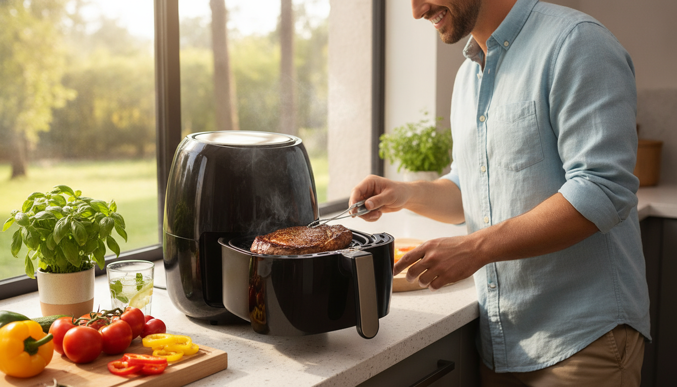 découvrez pourquoi le bœuf cuit à l'air fryer séduit de plus en plus de cuisiniers à l'arrivée des chaleurs estivales de juillet, alliant rapidité, saveur et fraîcheur.