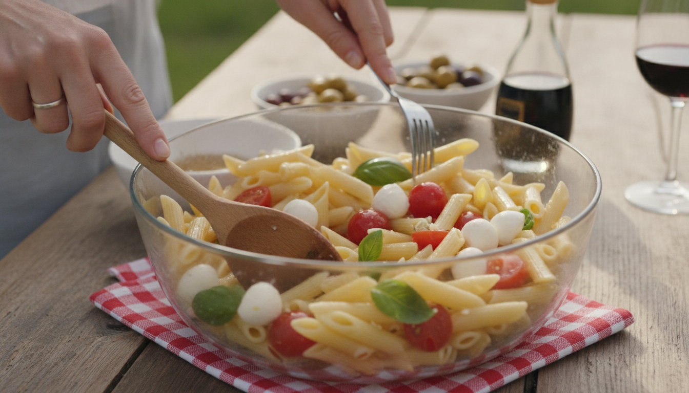 découvrez notre recette de salade de pâtes à l’italienne, pour un plat frais, gourmand et plein de saveurs, avec des conseils pour réussir et démêler les idées reçues.
